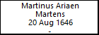 Martinus Ariaen Martens