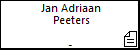Jan Adriaan Peeters
