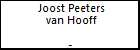 Joost Peeters van Hooff