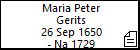 Maria Peter Gerits