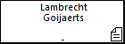 Lambrecht Goijaerts