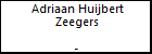 Adriaan Huijbert Zeegers