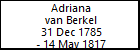 Adriana van Berkel