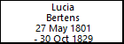 Lucia Bertens