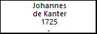 Johannes de Kanter