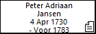 Peter Adriaan Jansen