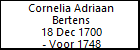 Cornelia Adriaan Bertens