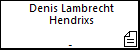 Denis Lambrecht Hendrixs