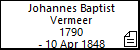 Johannes Baptist Vermeer