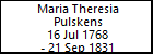 Maria Theresia Pulskens