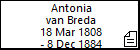 Antonia van Breda