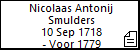 Nicolaas Antonij Smulders