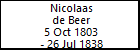 Nicolaas de Beer