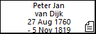 Peter Jan van Dijk