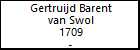 Gertruijd Barent van Swol