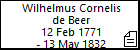 Wilhelmus Cornelis de Beer