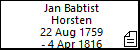 Jan Babtist Horsten
