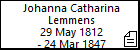 Johanna Catharina Lemmens