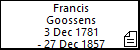 Francis Goossens