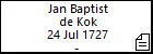 Jan Baptist de Kok