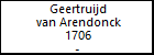 Geertruijd van Arendonck