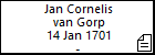 Jan Cornelis van Gorp