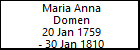 Maria Anna Domen