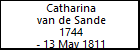 Catharina van de Sande