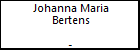 Johanna Maria Bertens
