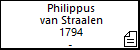 Philippus van Straalen