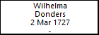 Wilhelma Donders