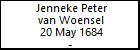 Jenneke Peter van Woensel