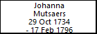 Johanna Mutsaers