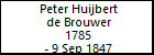 Peter Huijbert de Brouwer