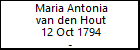 Maria Antonia van den Hout