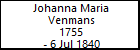 Johanna Maria Venmans