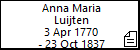 Anna Maria Luijten
