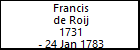 Francis de Roij