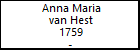 Anna Maria van Hest