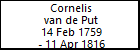 Cornelis van de Put
