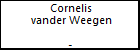 Cornelis vander Weegen