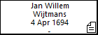 Jan Willem Wijtmans