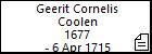 Geerit Cornelis Coolen