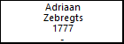 Adriaan Zebregts