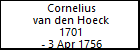 Cornelius van den Hoeck